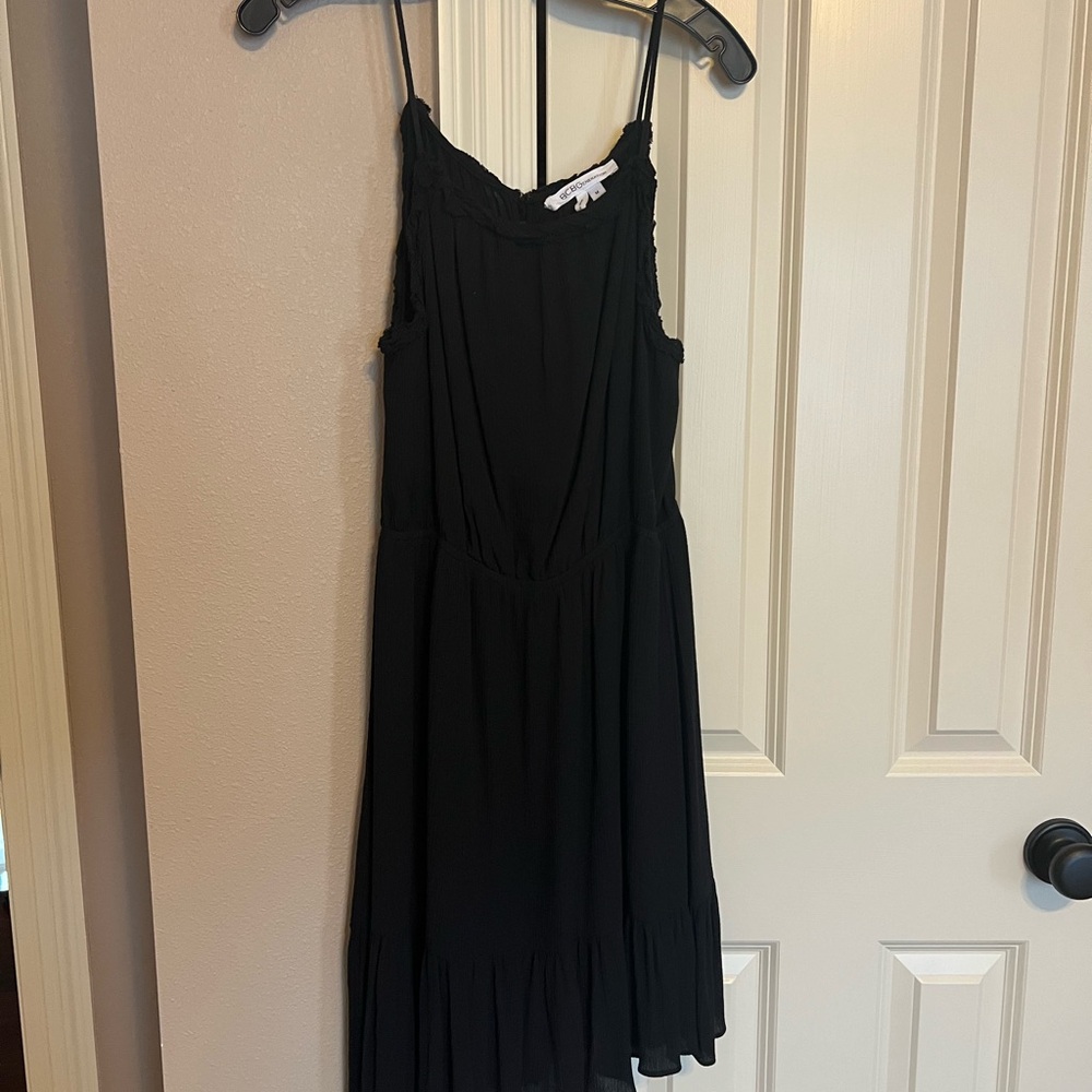 Elegant Black Sleeveless Dress